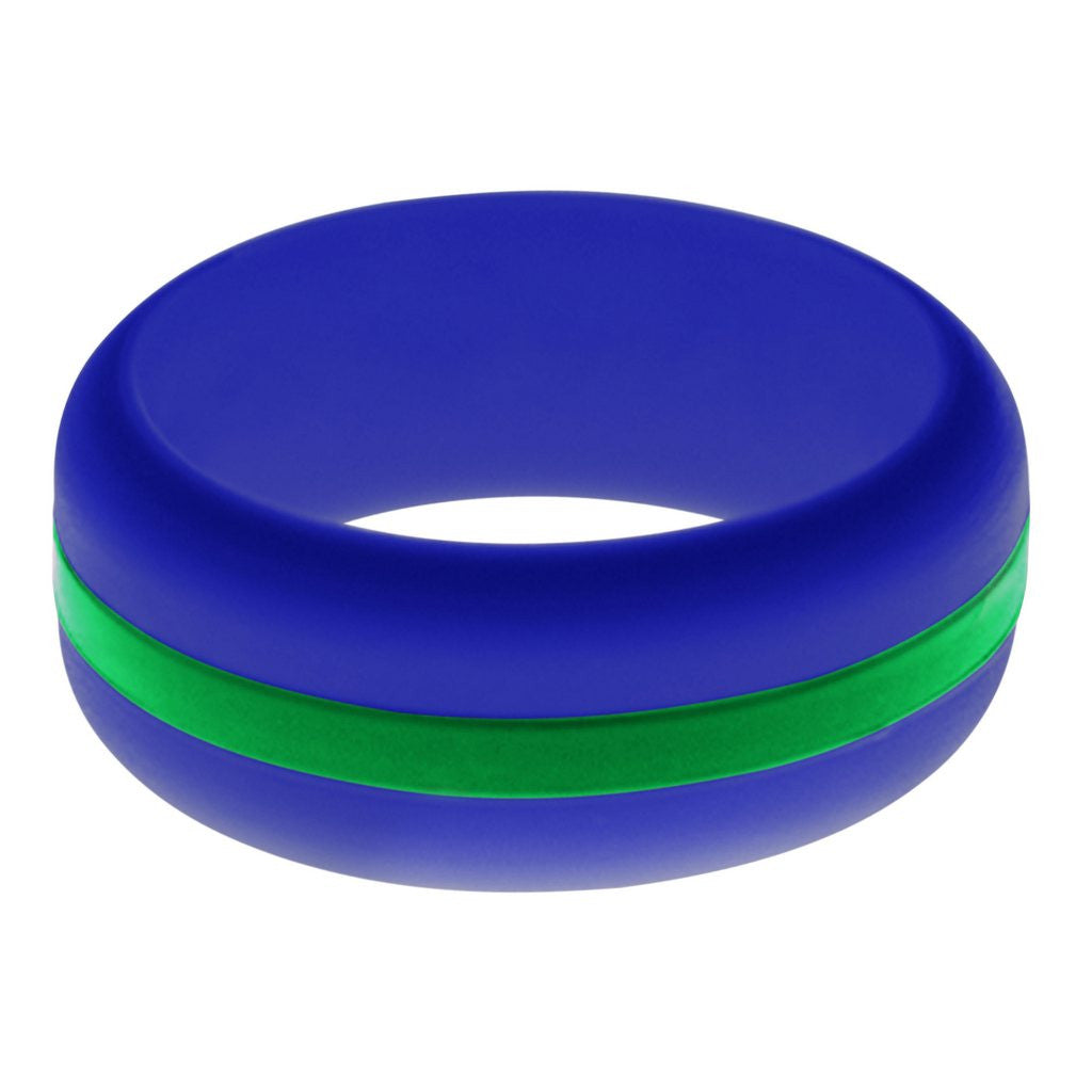 Men's Blue Silicone Ring - FLEX Ring