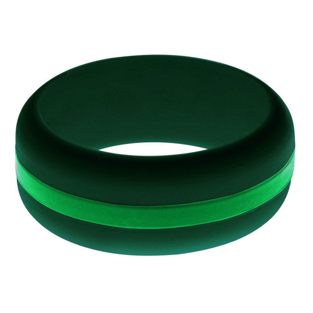 Men's Dark Green Ring - Main Image